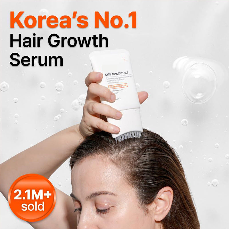 Scalp Serum with Massage Comb for Hair Growth